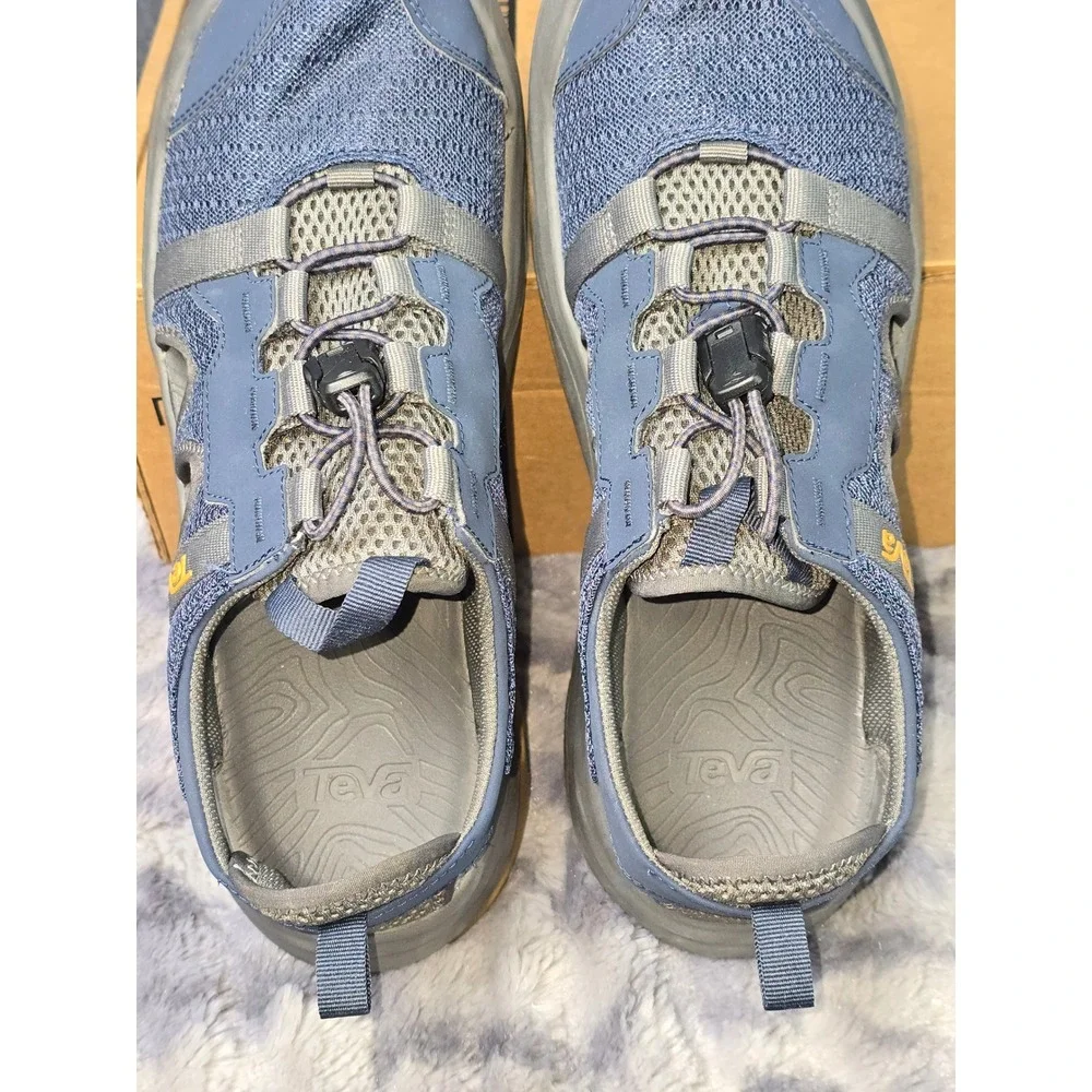 NEW Teva Outflow Universal Blue Mesh Hybrid Water Sandal Mens 9.5